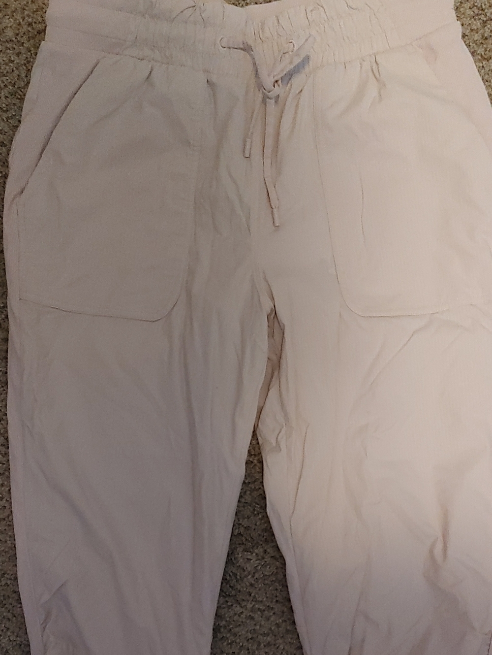 lululemon athletica Pale Pink Womens Jogger Pants